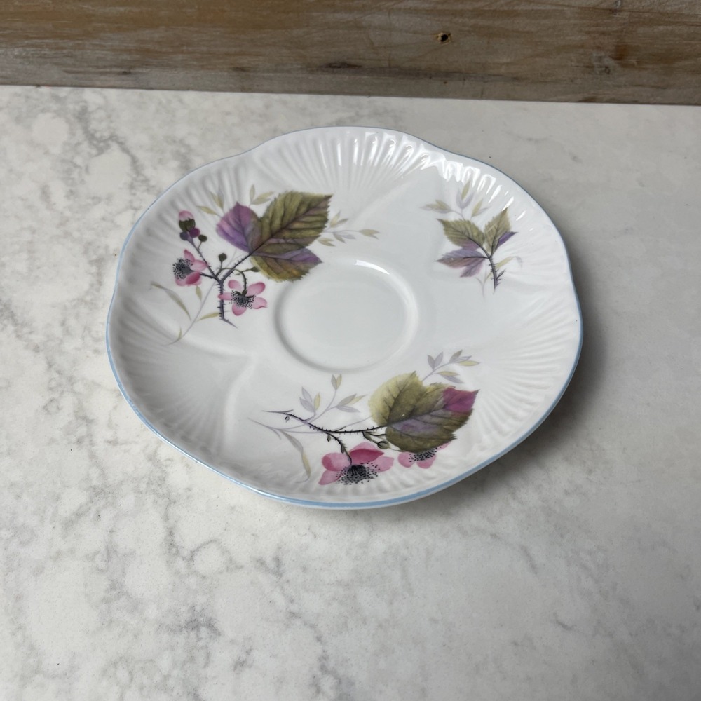 Vintage Shelley Saucer Bramble Dainty  England